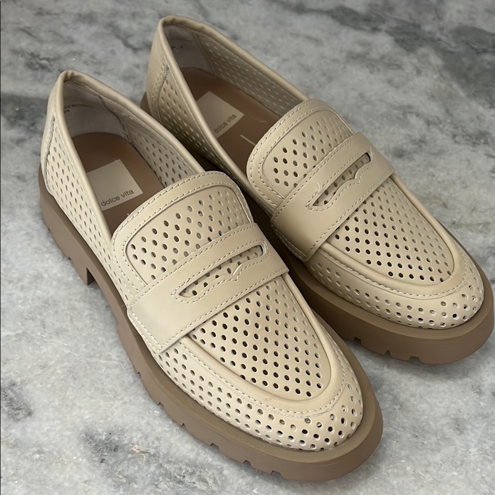 Dolce Vita Perforated Loafers